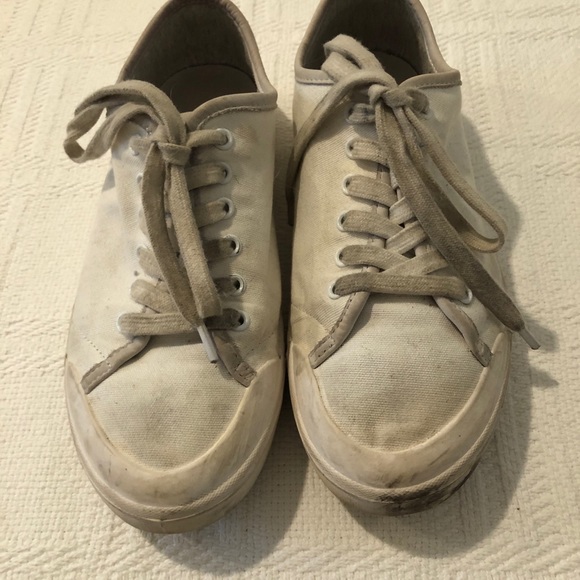 Rag & Bone Standard Issue Sneaker (8) white / red - Picture 3 of 4